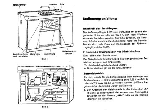 Luftwaffen-Koffer K32GWB; Siemens & Halske, - (ID = 456136) Radio