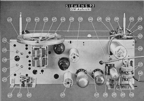 Kammermusik-Super 92GW ; Siemens & Halske, - (ID = 197172) Radio