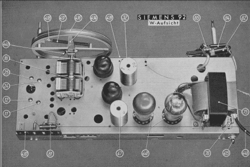 Kammermusik-Super 92W ; Siemens & Halske, - (ID = 197167) Radio