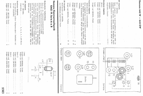 Kammermusikgerät KMG IV; Siemens & Halske, - (ID = 10454) Radio