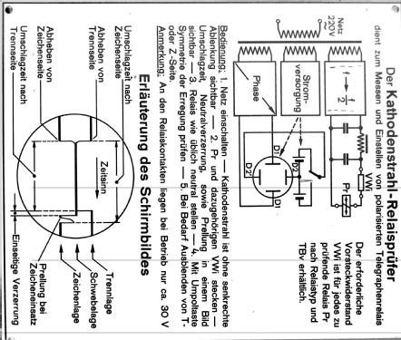 Kathodenstrahl-Relaisprüfer 9T.mse.109a; Siemens & Halske, - (ID = 2255783) Ausrüstung