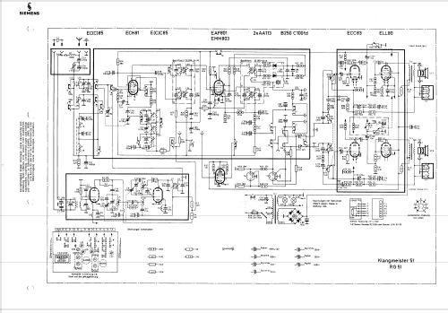 Klangmeister 51 RG51; Siemens & Halske, - (ID = 1593610) Radio