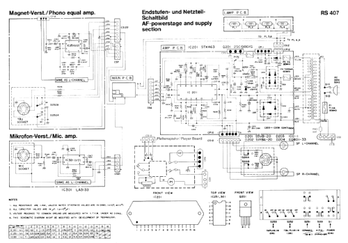 Klangmeister Electronic RS407; Siemens & Halske, - (ID = 1162978) Radio