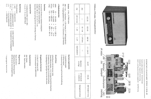 Klangmeister III RG43; Siemens & Halske, - (ID = 176419) Radio