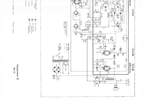 Klangmeister III RG43; Siemens & Halske, - (ID = 177710) Radio