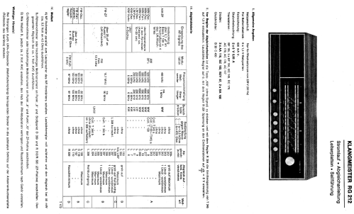 Klangmeister RG212; Siemens & Halske, - (ID = 331766) Radio