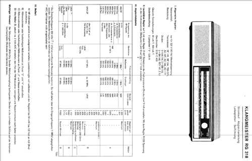 Klangmeister RG318; Siemens & Halske, - (ID = 549511) Radio