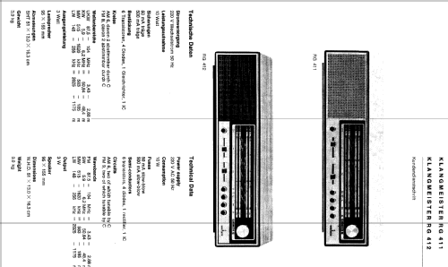 Klangmeister RG412; Siemens & Halske, - (ID = 360323) Radio