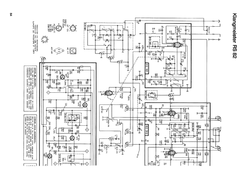 Klangmeister RS82; Siemens & Halske, - (ID = 35835) Radio