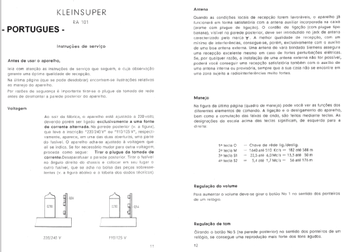 Kleinsuper RA101; Siemens & Halske, - (ID = 256705) Radio