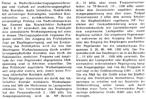 Kontaktfehler-Suchgerät Rel 3K 53; Siemens & Halske, - (ID = 2513282) Equipment