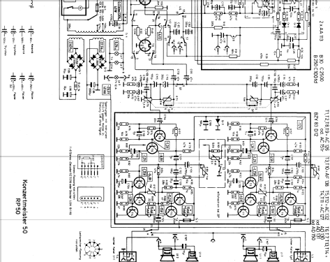 Konzertmeister 50 RP50; Siemens & Halske, - (ID = 331215) Radio