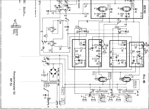 Konzertmeister 53 RP53; Siemens & Halske, - (ID = 2522593) Radio