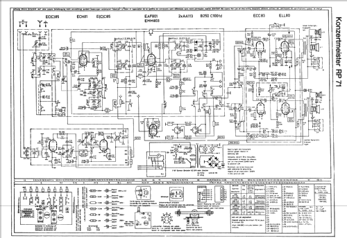 Konzertmeister RP71; Siemens & Halske, - (ID = 35829) Radio