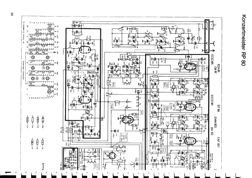 Konzertmeister RP80; Siemens & Halske, - (ID = 73543) Radio