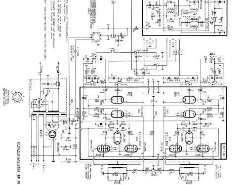 Konzertmeister RP91; Siemens & Halske, - (ID = 696439) Radio