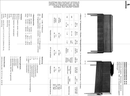 Konzertmeister RP92; Siemens & Halske, - (ID = 696986) Radio