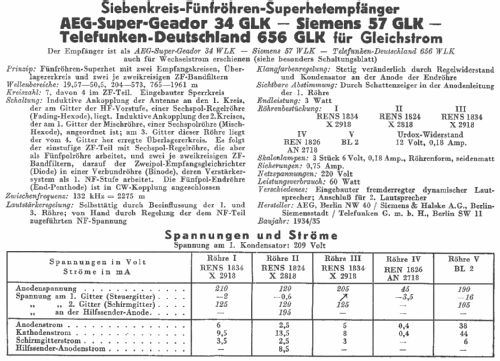 Länderband-Gross-Super 57GLK; Siemens & Halske, - (ID = 89495) Radio