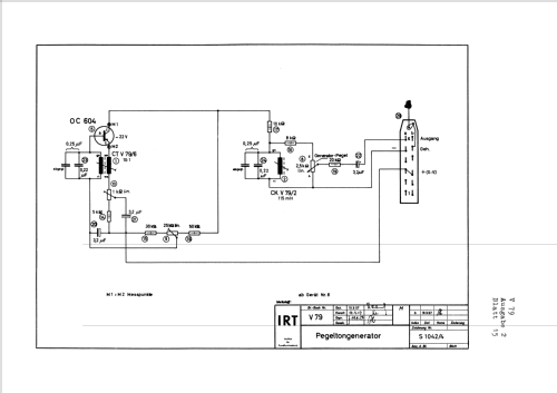 Leichter Übertragungsverstärker V79 Kl-V- 079a; Siemens & Halske, - (ID = 1170711) Ampl/Mixer