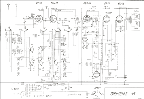 Maestro 15W; Siemens & Halske, - (ID = 2013168) Radio