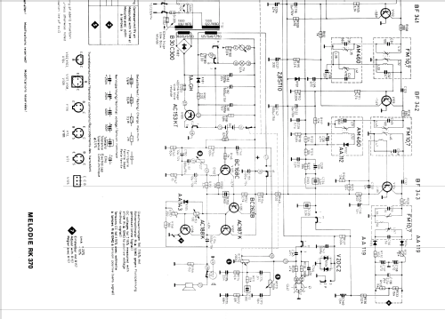 Melodie RK370; Siemens & Halske, - (ID = 200954) Radio