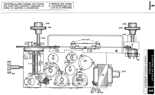 Melodie SH478WF; Siemens & Halske, - (ID = 1943006) Radio