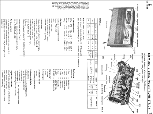 Musikschrank STR24; Siemens & Halske, - (ID = 700552) Radio