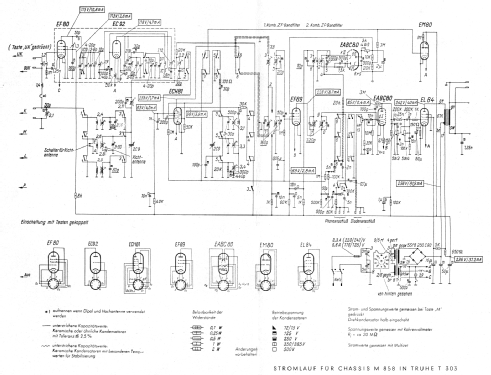 Musiktruhe T303 Ch= M858; Siemens & Halske, - (ID = 154598) Radio