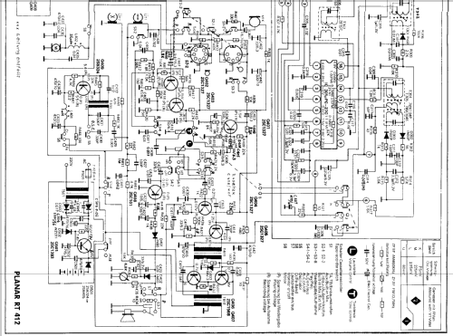 planar RT412; Siemens & Halske, - (ID = 378786) Radio