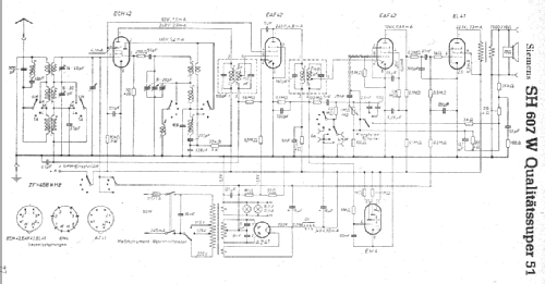 Qualitätssuper 51 SH607W; Siemens & Halske, - (ID = 1220133) Radio