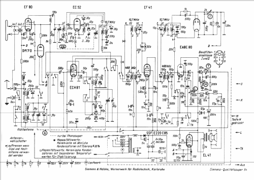 Qualitätssuper 54 832W; Siemens & Halske, - (ID = 40792) Radio