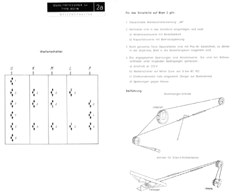 Qualitätssuper 54 832W; Siemens & Halske, - (ID = 2093269) Radio