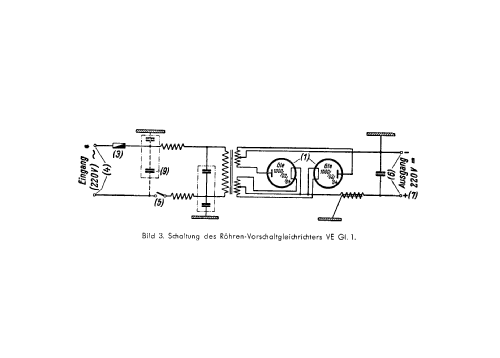 Röhren-Vorschaltgleichrichter VE GL 1; Siemens & Halske, - (ID = 569015) Fuente-Al