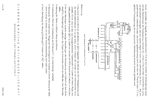 Röhrenmessgerät 9 Rel 3 K 311; Siemens & Halske, - (ID = 997460) Equipment