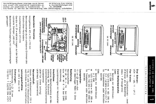 SB392GWK; Siemens & Halske, - (ID = 1942582) Radio