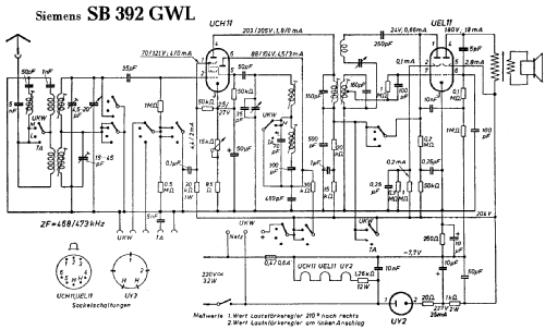 SB392GWL; Siemens & Halske, - (ID = 1942599) Radio