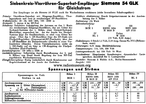 Schatulle 54GLK; Siemens & Halske, - (ID = 40962) Radio