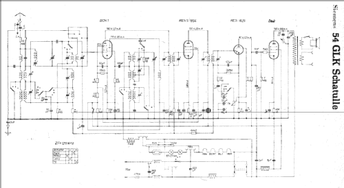 Schatulle 54GLK; Siemens & Halske, - (ID = 6661) Radio