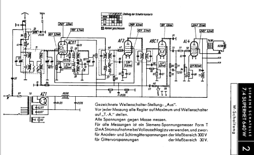 Schatulle 640W ; Siemens & Halske, - (ID = 197212) Radio