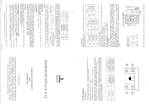 Schatulle H42; Siemens & Halske, - (ID = 609472) Radio