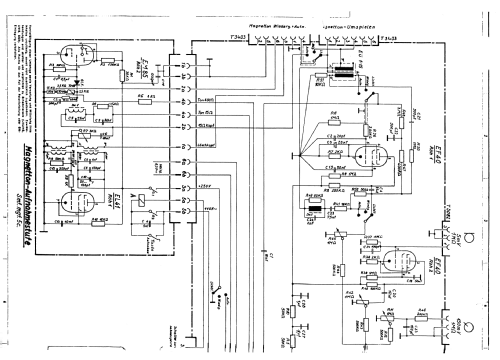 Schmalfilm Universalverstärker Smf.verst. 3b; Siemens & Halske, - (ID = 304629) Ampl/Mixer