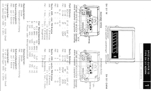 Spezialsuper 52 SH 511GW/M; Siemens & Halske, - (ID = 1019747) Radio