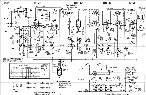 Spezialsuper 52 SH 511GW/M; Siemens & Halske, - (ID = 415249) Radio