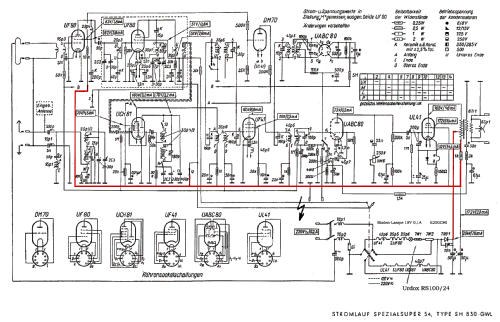 Spezialsuper 54 SH830GW/L; Siemens & Halske, - (ID = 63834) Radio