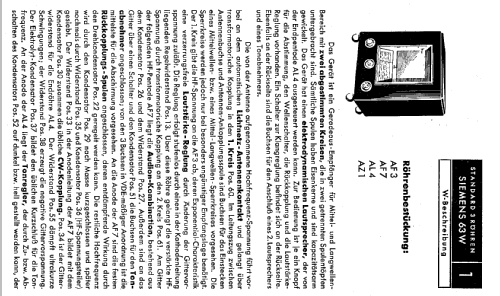 Standard 3 Röhren 63W; Siemens & Halske, - (ID = 1106367) Radio