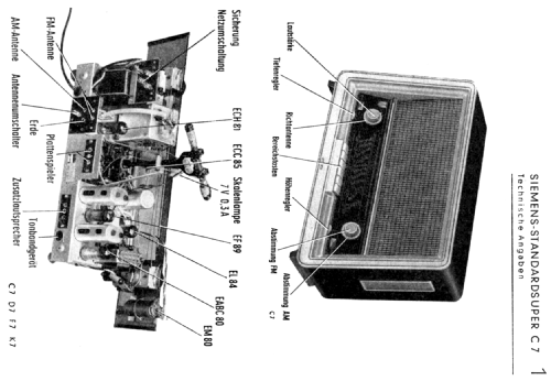 Standardsuper C7; Siemens & Halske, - (ID = 1943530) Radio