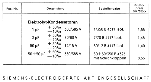 Standardsuper C8; Siemens & Halske, - (ID = 1945508) Radio
