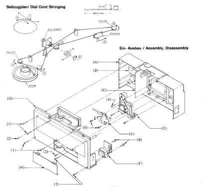 Stereo Radiorecorder RM 7737 ; Siemens & Halske, - (ID = 554972) Radio