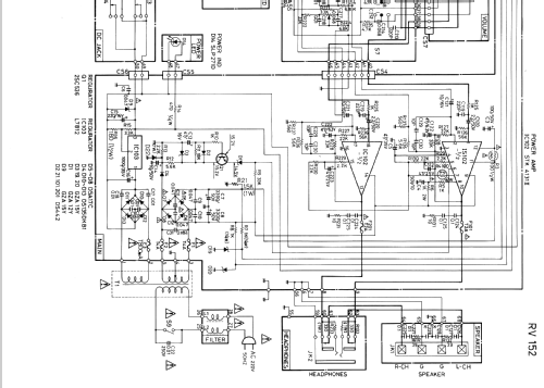 Stereoverstärker RV 152; Siemens & Halske, - (ID = 1303780) Ampl/Mixer
