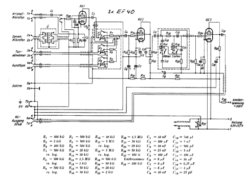 Steuerverstärker 6SEla2117; Siemens & Halske, - (ID = 327200) Ampl/Mixer